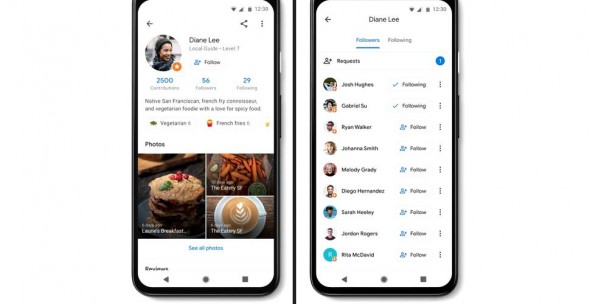 Google Maps se transformă într-o rețea de socializare